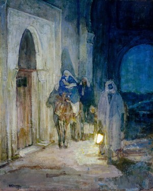 亨利·奧薩瓦·坦納（Henry Ossawa Tanner）的《逃往埃及》（Flight Into Egypt)