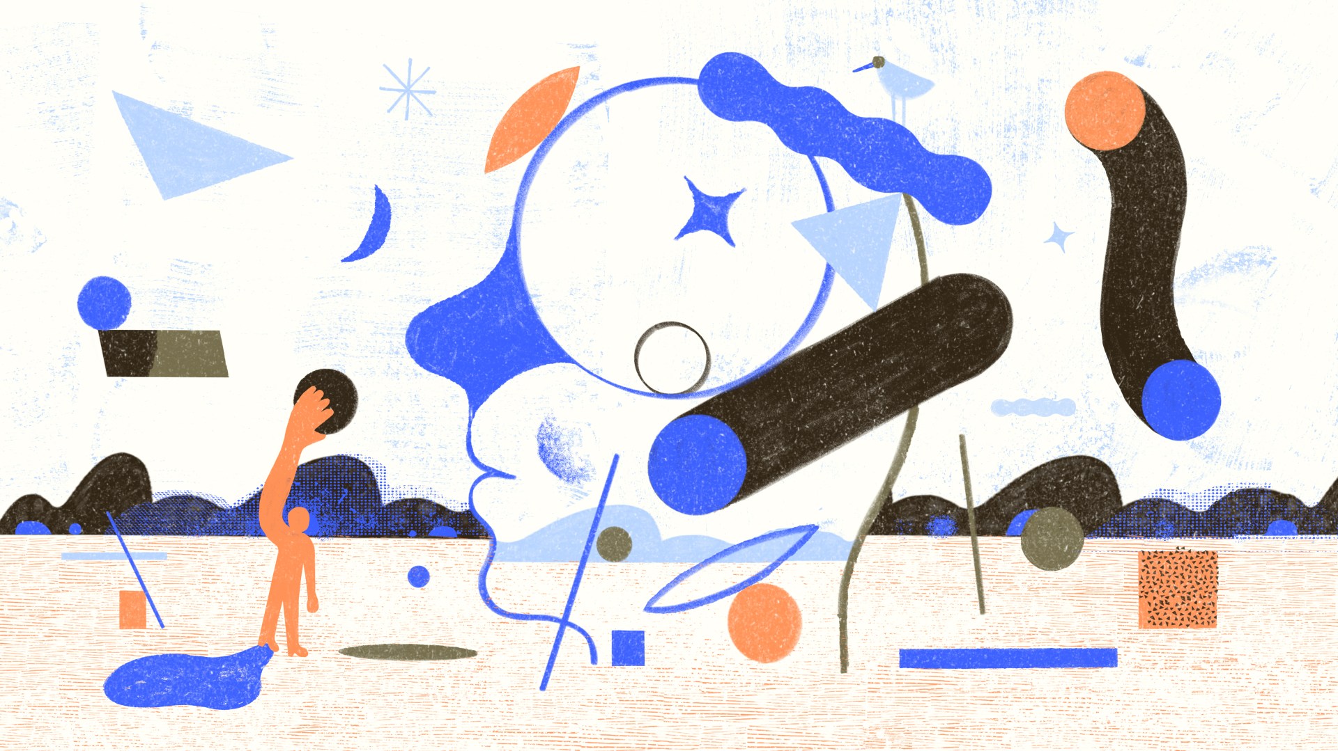 A man shaping a mind