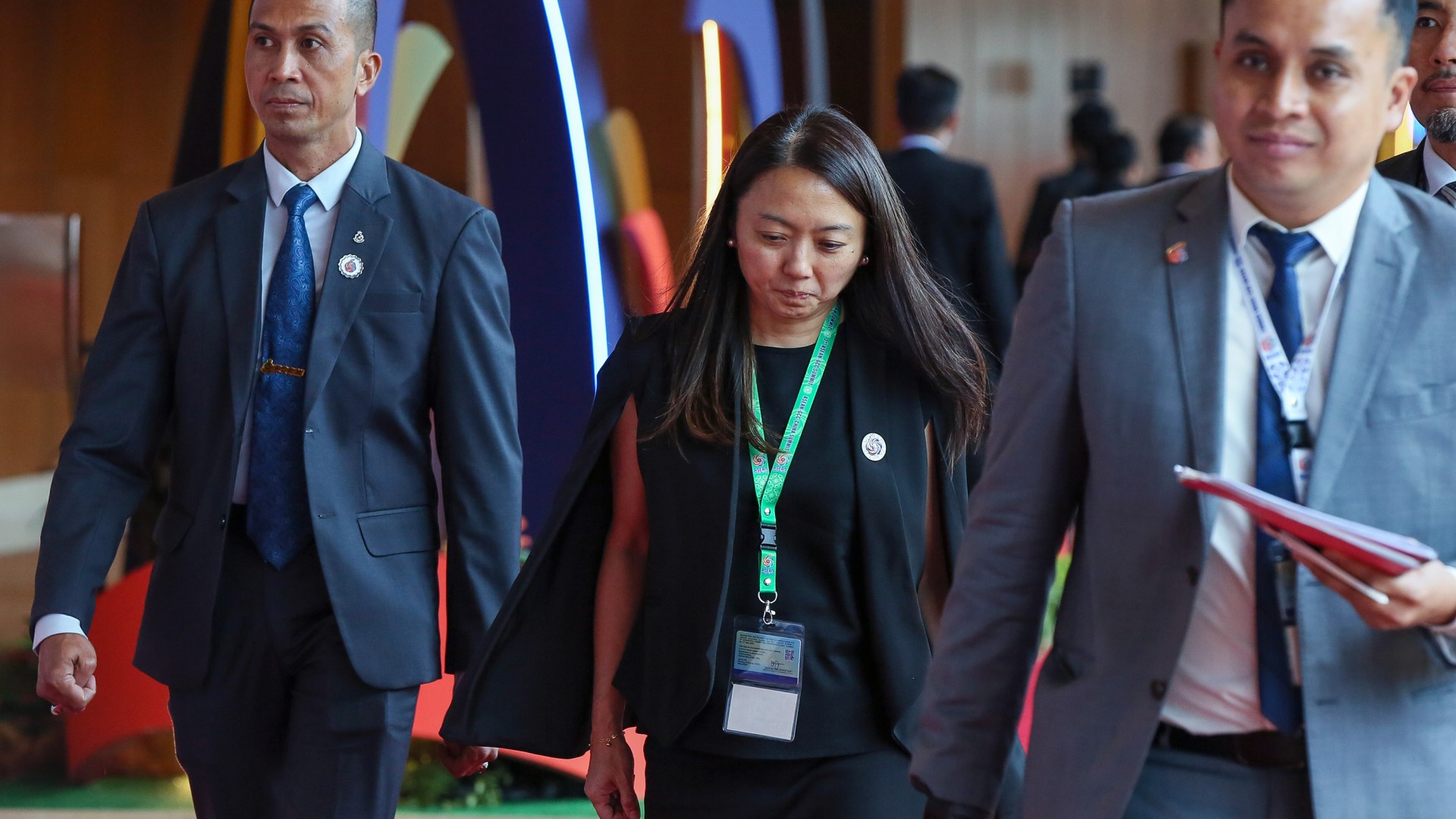 Hannah Yeoh, the Malaysia Minister of Youth and Sports, seen during the 46th ASEAN summit in May 2025.