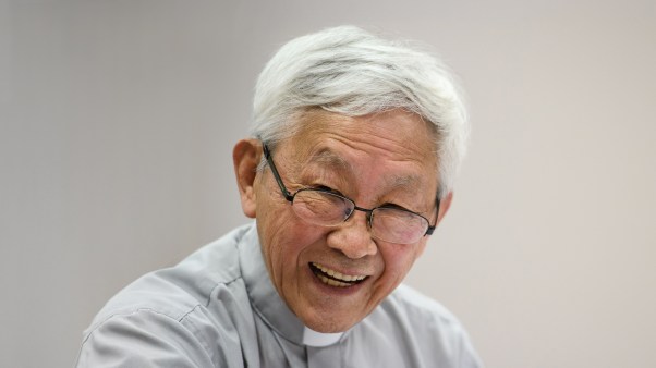 A photo of Cardinal Zen