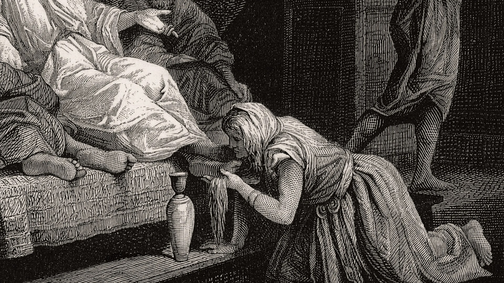 亞歷山大·比達的《耶穌受膏圖》